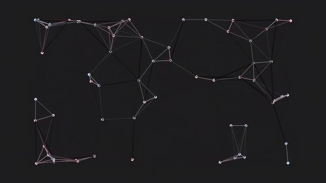 Astronomy stars and constellations map.