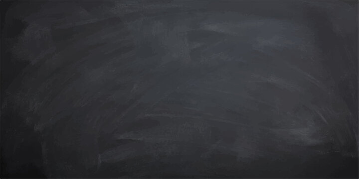 Blank blackboard for writing and drawing during educational presentations and creative design projects