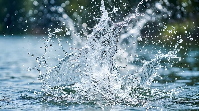 Background, white water rapids, with frothy waves, and splashing water