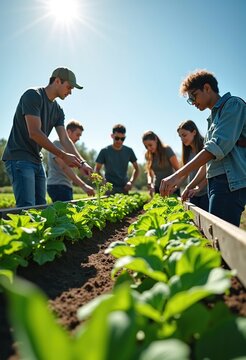 Dynamic Agricultural Education Farm Outdoor Fieldwork Diverse Learning Opportunities Hands-on Experience with Crop Science