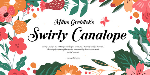 Elegant autumn leaves and floral frame vector illustration for vintage holiday greeting card decoration design © Bappa