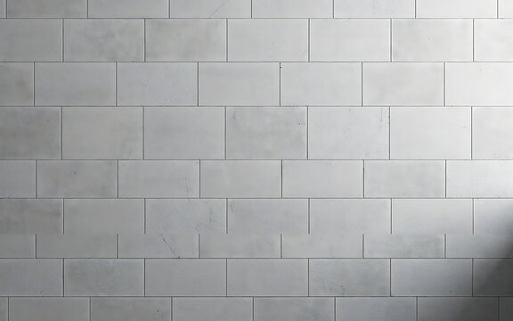 Modern gray concrete block wall texture background