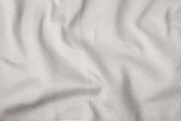 Wrinkled texture of light cotton fabric © Krafla