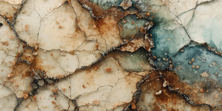 Weathered Tree Bark Texture Background with Rough Cracked Wood Surface and Aged Grunge Pattern Detail