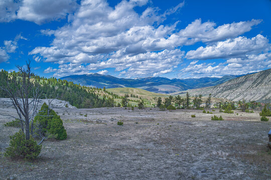 Panoramic Yellowstone Valley View