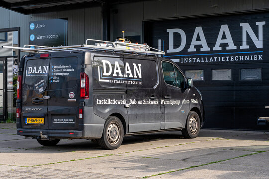 Uitgeest, Netherlands - May 31, 2026: Daan Installatietechniek Fiat Talento van