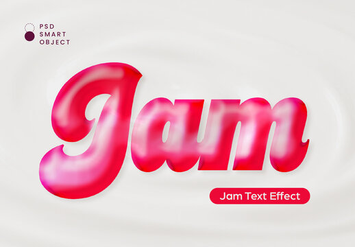 Jam Text Effect