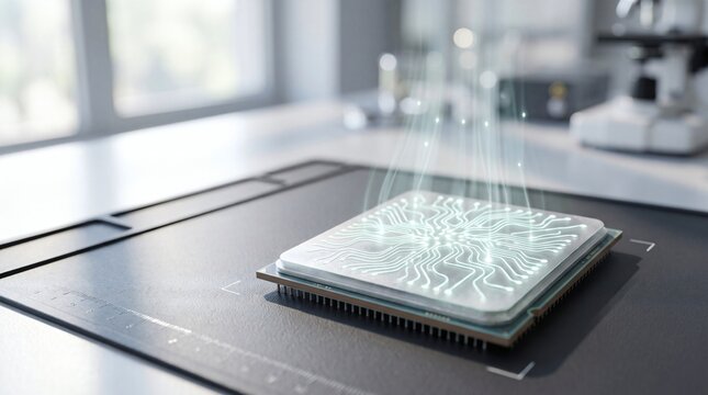 AI Processor Chip With Organic Neural Pathways