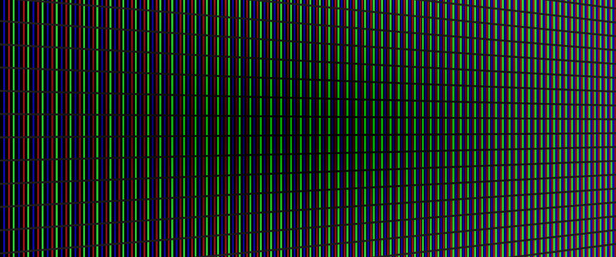 RGB screen pixel pattern. LED TV screen background. LCD display grid dots wallpaper. Red Green Blue diode pixels videowall concept. Projector or television monitor texture backdrop. Vector wallpaper