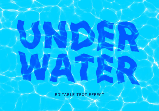 Underwater Text Effect