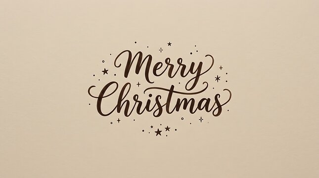 Merry christmas calligraphy text with stars , Marry Christmas, Marry Christmas 2027, Happy New Year 2027, Christmas Holiday 2027