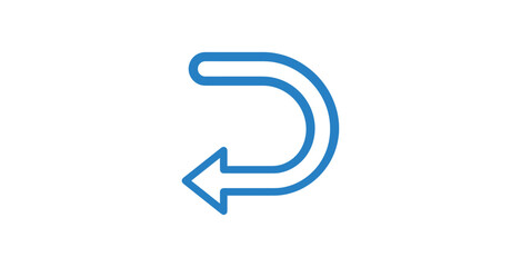 Undo Arrow Vector Icon © set