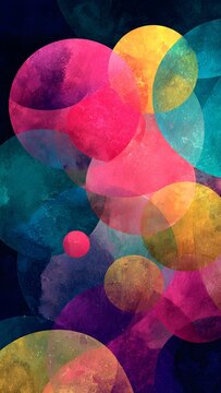 Abstract futuristic vertical wallpaper with sharp glowing orange crystal shards and magical warm light beams