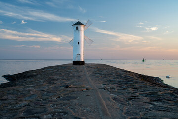 Stawa Mlyny - an iconic navigation mark and the official symbol of Swinoujscie, Poland © Tomasz Warszewski