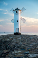 Stawa Mlyny - an iconic navigation mark and the official symbol of Swinoujscie, Poland © Tomasz Warszewski