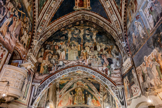Subiaco. The Monastery of Saint Benedict, or Sanctuary of the Sacred Cave