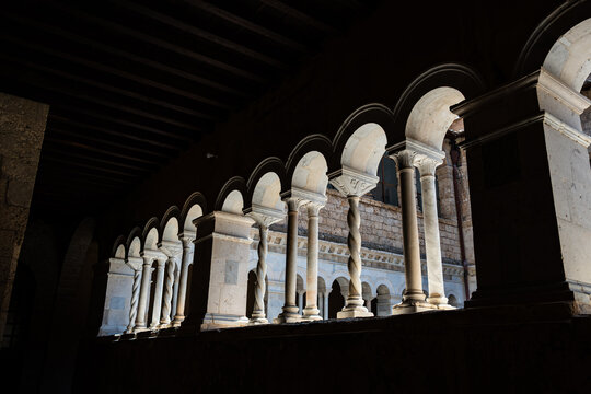Subiaco. The Monastery of Saint Scholastica