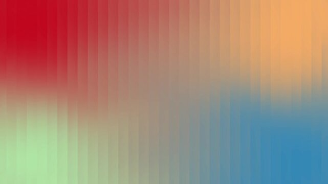 Colorful abstract gradient vertical lines looping background