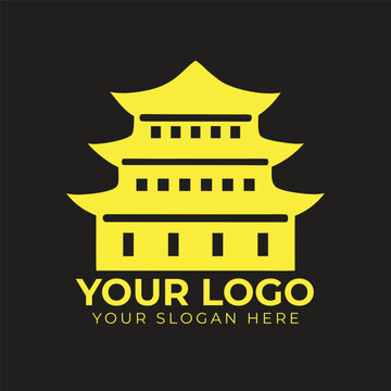 Traditional Architecture Vector Logo Design