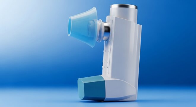 Asthma Inhaler Device - Medical Equipment for Respiratory Health