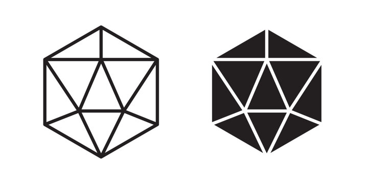 Dice d20 icon