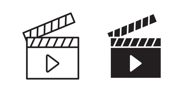 Cinema flapper icon