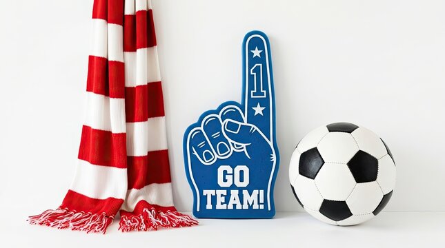 soccer ball with flag of france