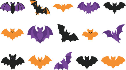 Obraz premium Halloween Bat vector design