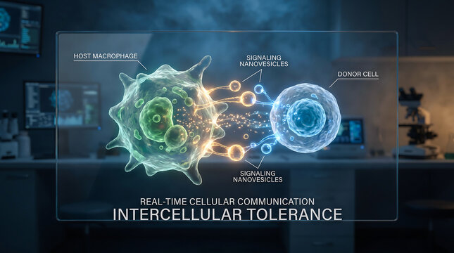 Intercellular communication and cellular tolerance biological model