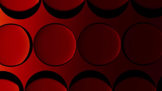 Glass red with yellow disk animation background VJ loop