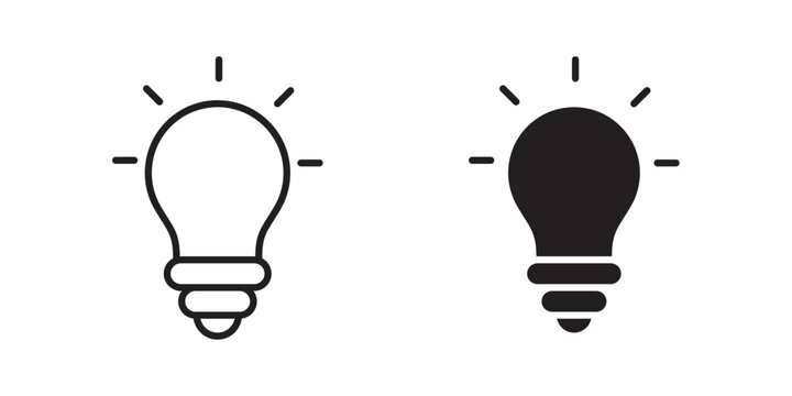 Solution lamp icon