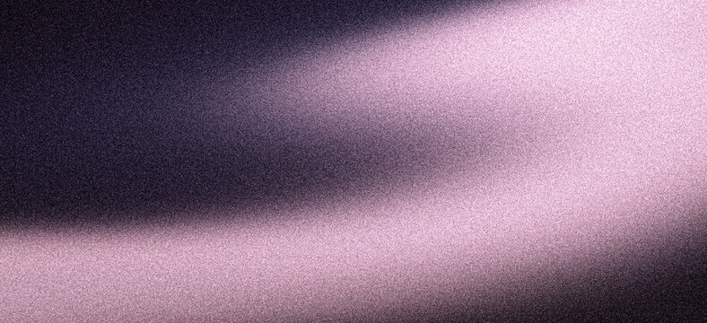 Pink black grainy background, glowing violet noise texture gradient shape on black backdrop for banner, header, cover, poster design