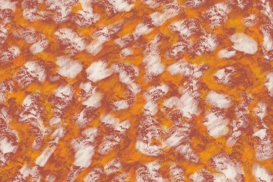 Abstract orange and beige brushstroke texture background