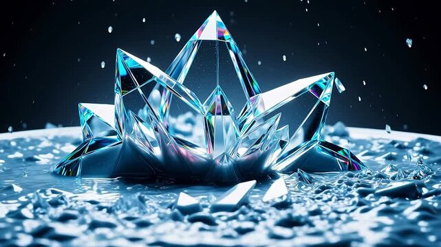 Bass Drop Shatters Reality: Geometrical Rebirth