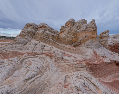 Sandstone waves at White Pocket in Coyote Buttes North