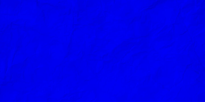 Abstract pure electric blue crinkled textile texture vector background element for futuristic digital backdrop