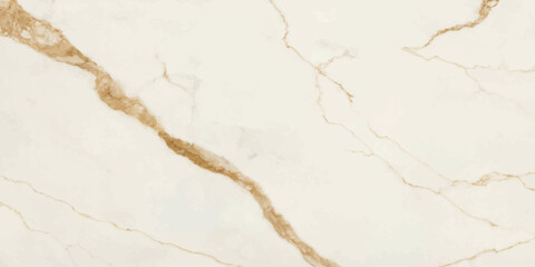 A luxurious surface of white marble with striking golden veins, offering a sophisticated and elegant aesthetic for design and architectural applications. © Mustarin