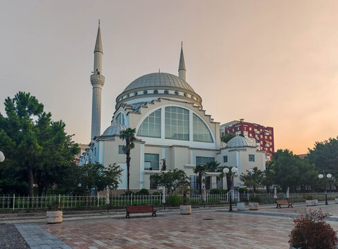 Ebu Beker Mosque in Shkoder City Center, Albania