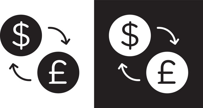 Money exchange icon