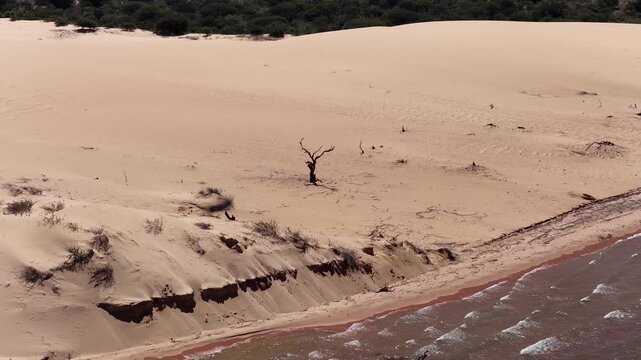 Dunes Of Old Chico In Casa Nova Bahia Brazil. Sand Dunes And Lagoons Forming During The Rainy Season. Tropical Eco Tourism. Rainforest Landscape. Casa Nova Bahia.