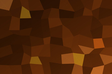 Modern orange amber background with geometric triangles © Justin