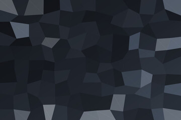 Modern gray monochrome background with polygonal mesh © Justin