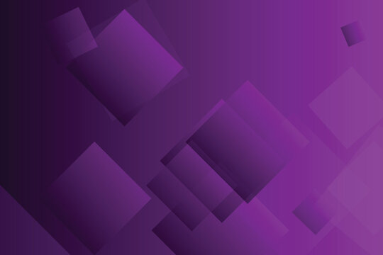 Geometric purple gradient wave pattern with overlapping rectangular blocks rectangles
