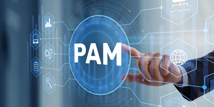 PAM Privileged Access Management platform with identity governance and secure authentication system for enterprise cybersecurity operations
