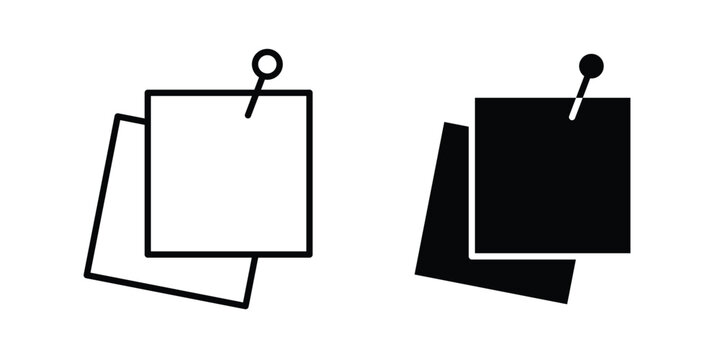 Sticky notes icon