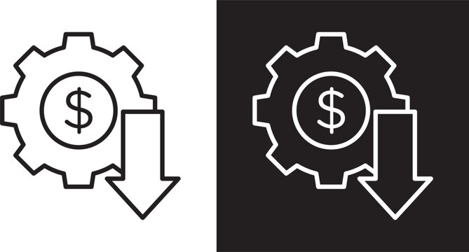 Cost optimization icon