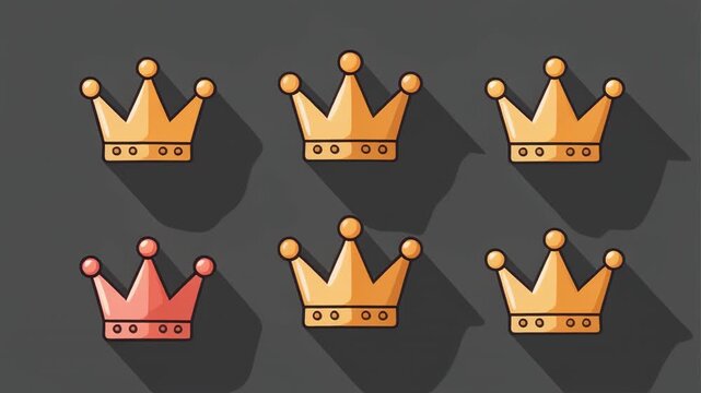 3D animated chess pieces moving in sequence