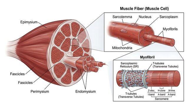 Anatomical diagram of the human foot showing muscles and tendons with human body