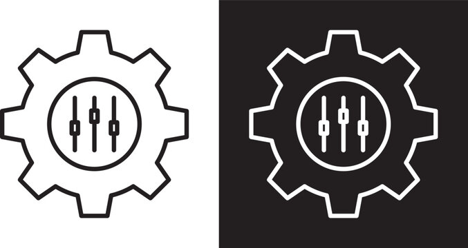 Mass customization icon