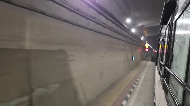 Driving Through the Atal Tunnel in Himachal Pradesh